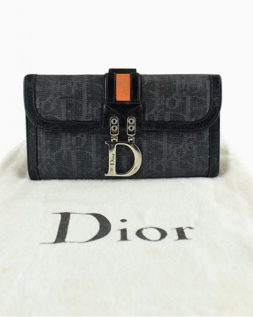 Carteira Dior Original Oblique Monograma Vintage Feminino